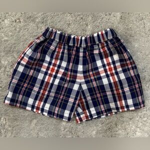 TBBC 2T Plaid Shorts EUC